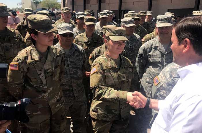 Ducey deploys 225 National Guard members to border - The Gila Herald