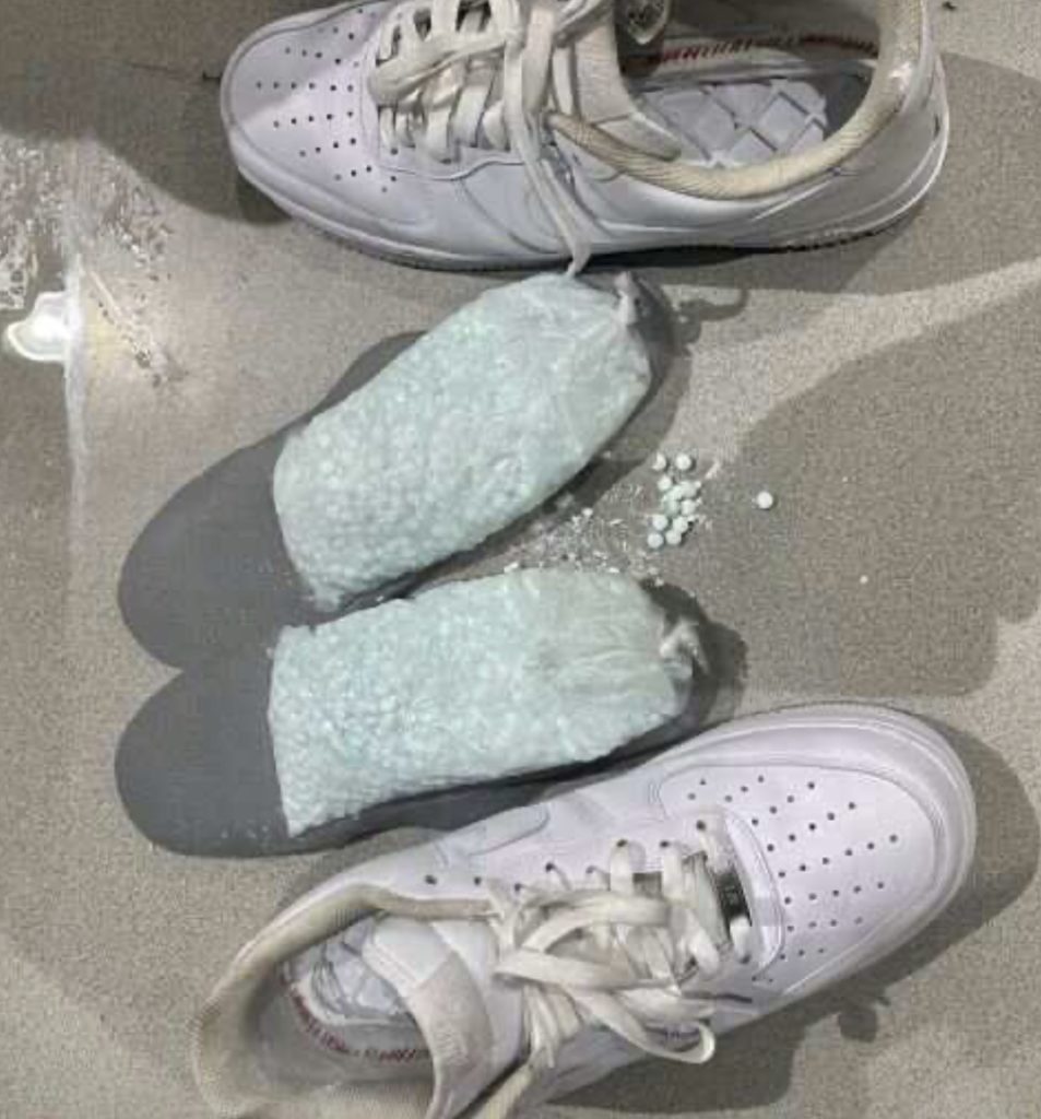 Border Patrol finds fentanyl in man’s sneakers - The Gila Herald
